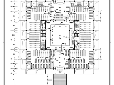 师范学院图书馆建筑 施工图