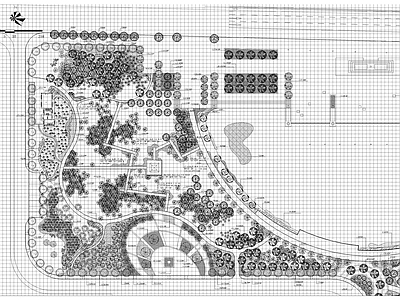 丹阳市南片新区公园景观平面图