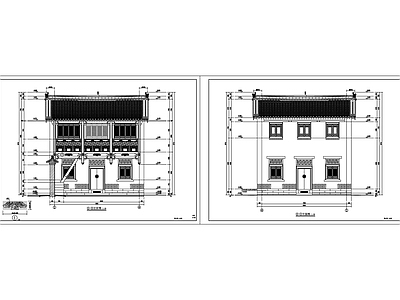 古民居建筑 施工图