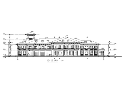 某小区公建会所 施工图 娱乐会所