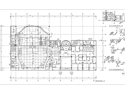 电影院给排水 施工图 建筑给排水