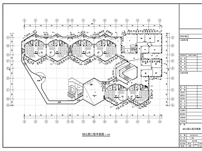 幼儿园建筑 施工图