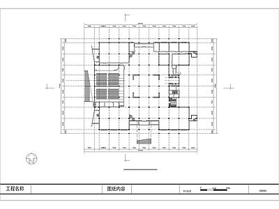 安徽财贸学院图书馆建筑 施工图