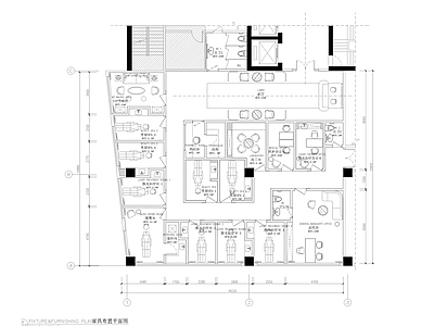 高端美容SPA机构 施工图