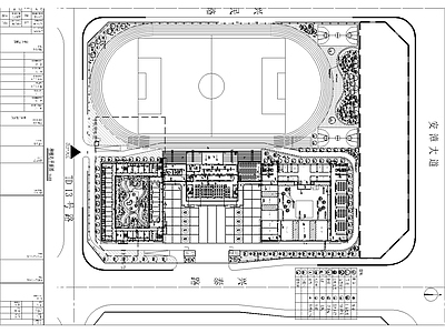 校园绿化景观 施工图