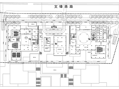 图书馆档案馆建筑 施工图