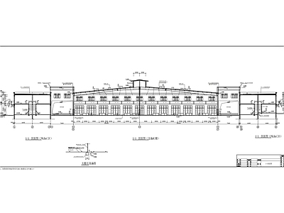 青岛海鲜水产市场建筑结构设计图 施工图