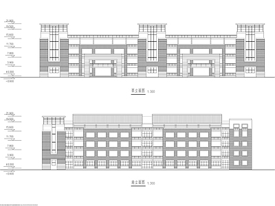 某高中教学楼建筑 施工图