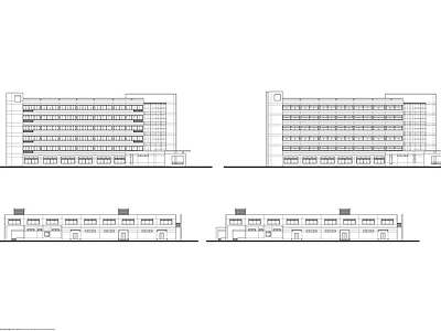 传染病医院建筑 施工图