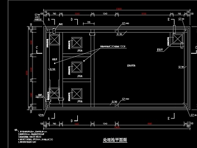 污水池处理 施工图