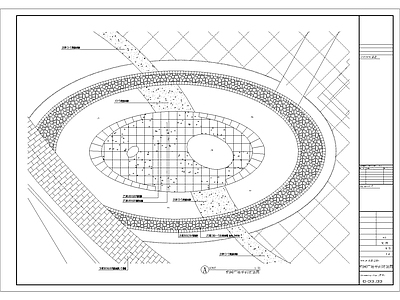 椭圆广场 施工图