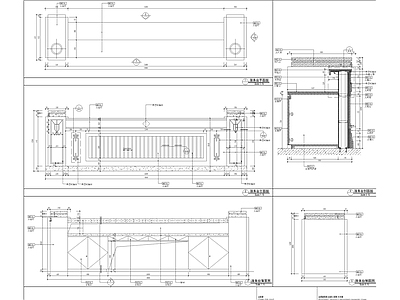 大堂墙身节点 施工图