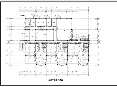 九班幼儿园全套 施工图