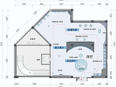 展厅平面图