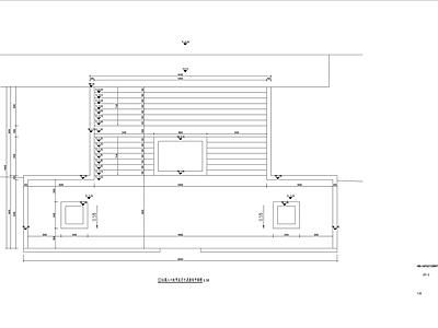 公园入口处节点详图 施工图