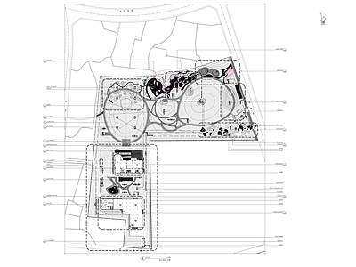 城市绿地公园景观 施工图