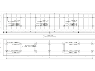 自行车棚详图 施工图 建筑通用节点