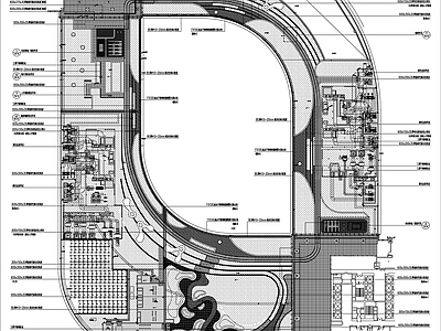 屋顶花园详图 施工图