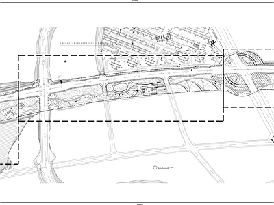 道路景观平面图
