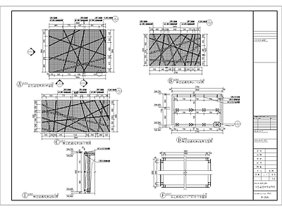 通风井装饰图 施工图  建筑通用节点