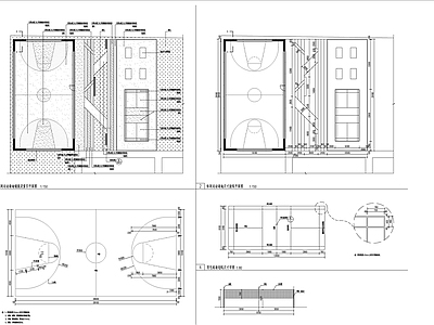 小区休闲运动场地 施工图