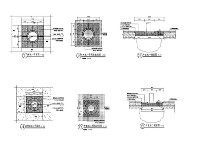 树池篦子详图 施工图