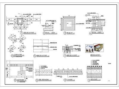 明沟排水沟详图 施工图