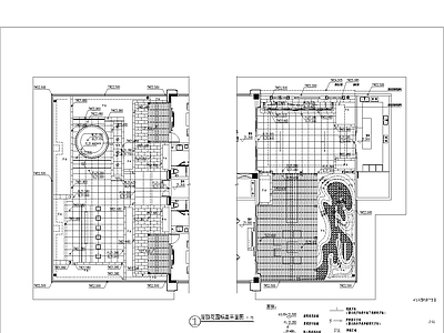 屋顶花园景观 施工图