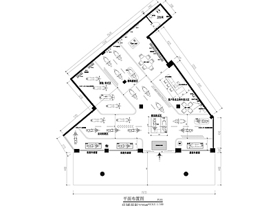 摩托车展厅 施工图