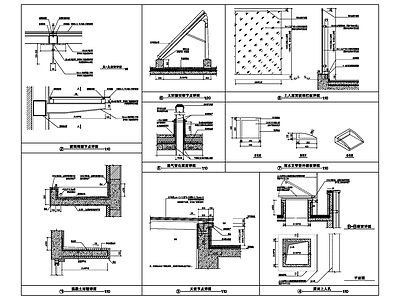 建筑通用节点详图 施工图