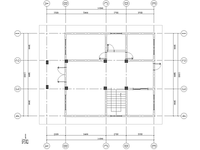 300平自建房平面方案图 别墅