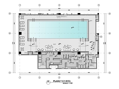 室内游泳池 施工图