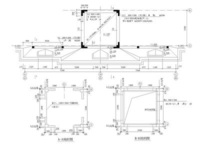 屋面剖面图大样 施工图 建筑通用节点