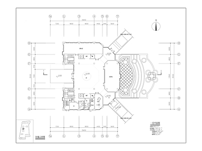 现代会所建筑 施工图