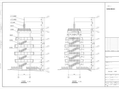 观景塔观光塔 施工图