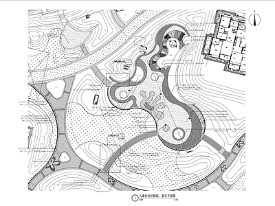 儿童活动场地详图 施工图 游乐园