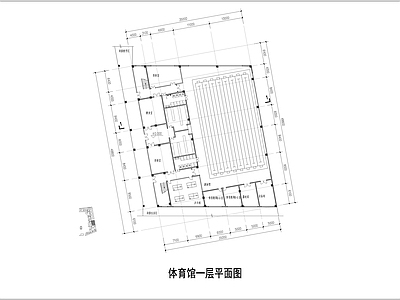 学校体育馆平面图