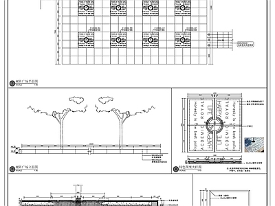树阵广场 施工图
