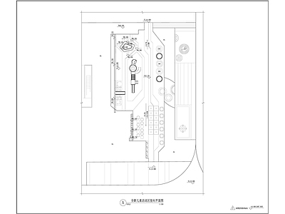 全龄儿童活动区游乐设施详图 施工图 游乐园