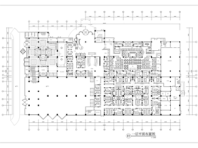 某酒店四层ktv 施工图