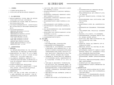 装修设计说明目录材料表 图库