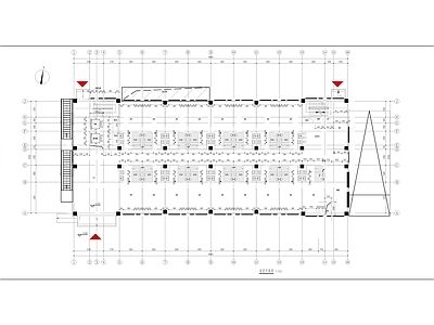 教师职工宿舍楼建筑 施工图