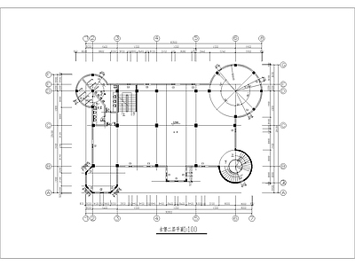 古堡建筑设计 施工图