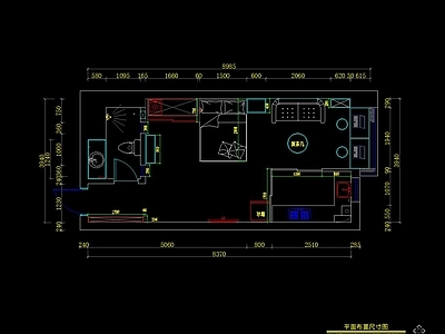 公寓室内 施工图