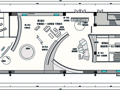 展厅平面图