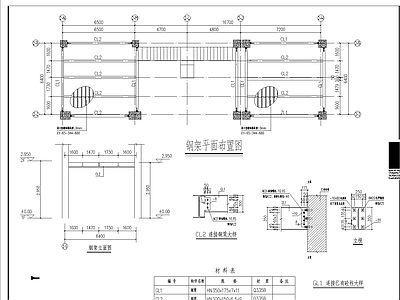 阁楼钢架承板做法详图 施工图 建筑通用节点