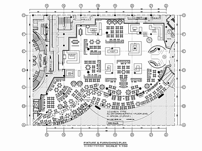 3000㎡全日制餐厅 施工图