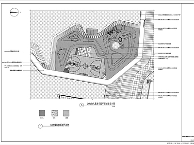 景观大区儿童游乐园详图 施工图
