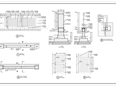 围墙标准段 施工图