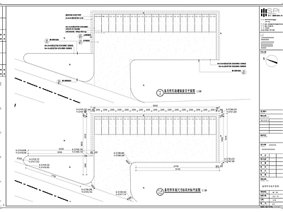重庆外河坪停车场 施工图 户外